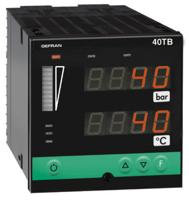 40TB - Indicateur/Unité d’alarme pour les entrées de température et pression, double affichage
