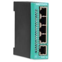 SW5-SA - Module switch Ethernet autonome – Montage sur rail DIN