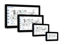 G-Mation V44 - G-Mation V44 IHM tactile avec API intégrée montage sur tube/bras