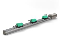 MK4-P - Profil en aluminium maximum 4 curseurs avec sortie numérique Profibus