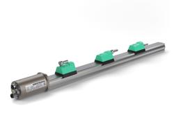 MK4-P - Profil en aluminium maximum 4 curseurs avec sortie numérique Profibus