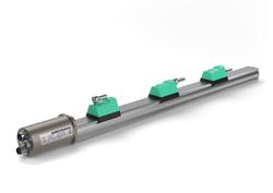 MK4-P - Profil en aluminium maximum 4 curseurs avec sortie numérique Profibus