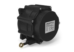 GSH-A 10-12.5m - Capteur à fil pour la mesure de la position linéaire et de l'angle d'inclinaison, avec une plage de mesure comprise entre 10 et 12,5 m, disponible avec des sorties numériques.