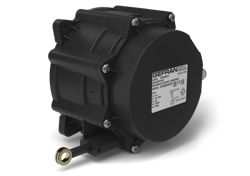 GSH-S 10-12.5m - Capteur à câble pour la mesure de position linéaire avec une plage de mesure de 10 à 12,5 m, disponible avec sorties analogiques et numériques.