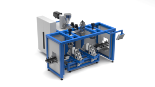 Machine de moulage par soufflage