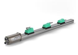MK4-P - Profil en aluminium maximum 4 curseurs avec sortie numérique Profibus